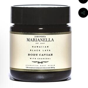Jabineria Marianella Hawaiian black lava body caviar with charcoal NEW sealed